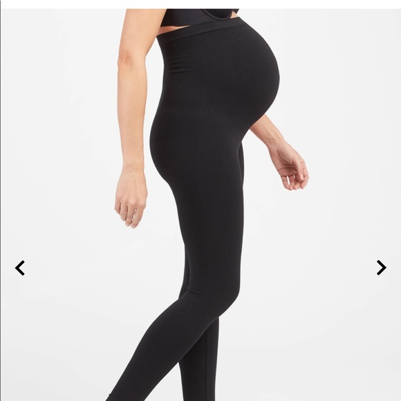 Spanx size small maternity over bump black leggings - Picture 5 of 7